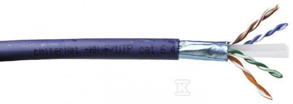 FTP KAT 6 450 MHZ, DRUT 4 X2X23AWG, LS0H