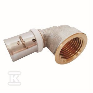 KOLANO 90ST ZAPRASOWYWANE GW 20MM X 1/2&quot;