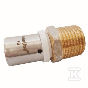 ZŁĄCZKA ZAPRASOWYWANA GZ 20MM X 1&quot;