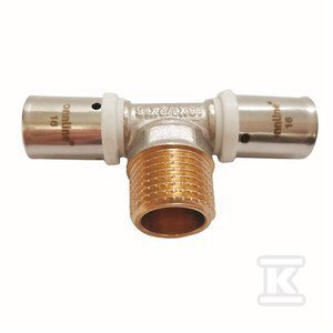 TRÓJNIK ZAPRASOWYWANY GZ 20MM X 1/2&quot;