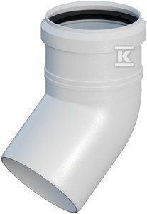 KOL.DO SYS.KOM.PP 45° DN80 USZCZ.ONNLIN