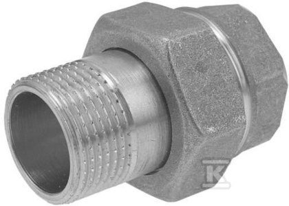 ŚRUBUNEK MOSIĘŻNY 1/2&quot; PROSTY Z ORING