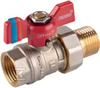 KUREK KUL.MOT.DN15 1/2&quot; GW/ŚR,F-COMFORT