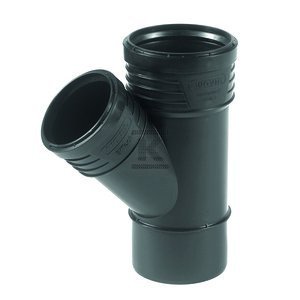 TR.PP-HT SITECH+ 110X110/45 SANIT.CZARNY