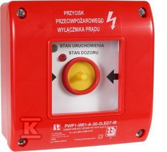 PRZYCISK PWP1-W01-A-01-2LED7.