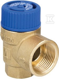 ZAWÓR BEZP.MSW 1/2&quot;X3/4&quot;10 BAR DO C.W.U
