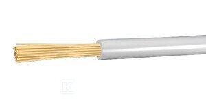 LGY 0,75 500V BIAŁY H05V-K 100M