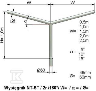 WYSIĘG.NT ST 1/2R/1,5M/15ST.