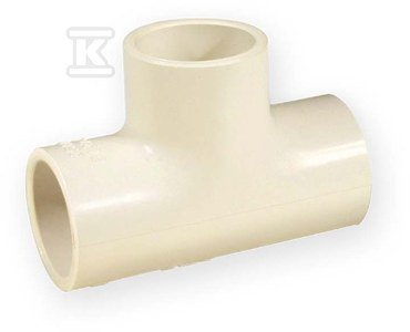 TRÓJNIK RÓWNOPRZELOTOWY KW/KW/KW 1 PVC