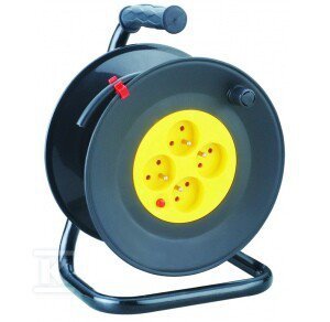 PRZEDŁ.BĘBEN 4GN.Z/U 50M IP20 CZARNY