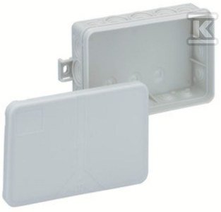 I 16-L 130X85X37 IP55 SZARA PUSTA