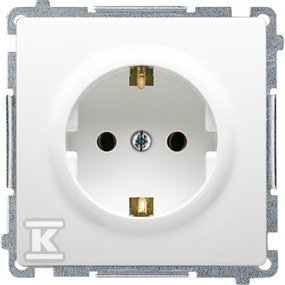GN.Z/U SCHUKO BIAŁE BMGSZ1.01/11