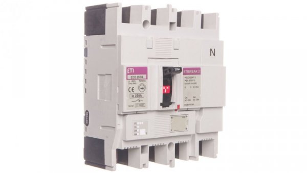 Rozłącznik izolacyjny 4P 250A 6kA ED2 250/4 004671278