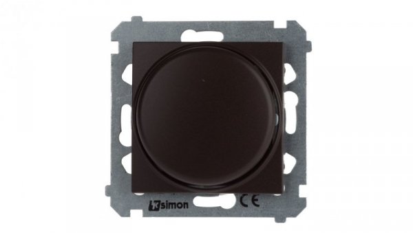 Simon 54 Ściemniacz naciskowo-obrotowy moduł 20–500W brąz mat DS9T.01/46