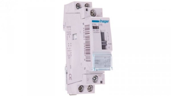 Przekaźnik instalacyjny 16A 2Z 12V AC ERL216
