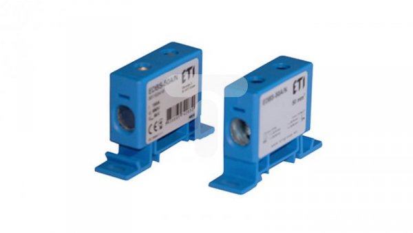 Zacisk 1-torowy na szynę TH EDBS-50B/N 150A 690V 001102420