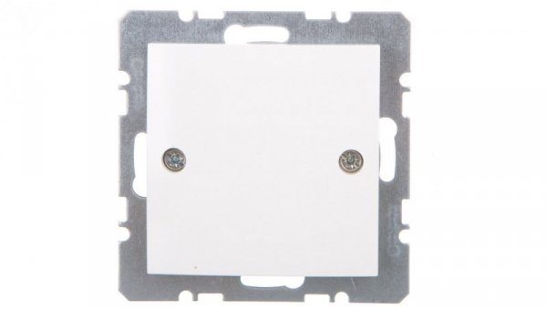 S.1/B.3/B.7 Glas Zaślepka z elementem centralnym, przykręcanym śnieżnobiały, połysk 10098919