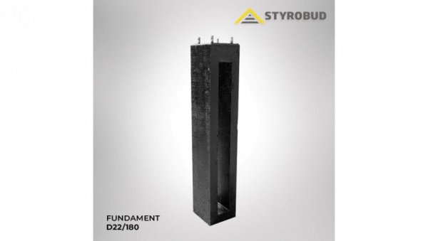 Fundament D22/180 (1800/340) 4xM24/220