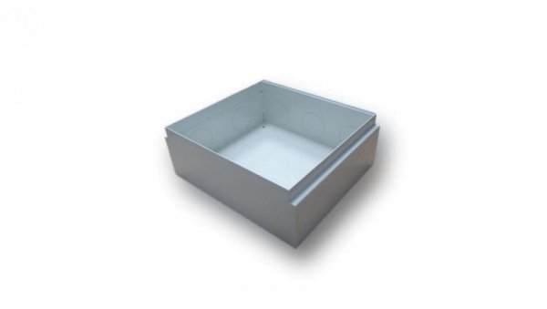 Obudowa płytka do betonu do puszki podłogowej EM/FLB-SCF245P i EM/FLB-SCF245PS wym. (szer. x dł. x gł.) 220x252x82 mm masa 1,1 k