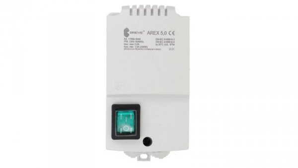 Regulator prędkości obrotowej 1-fazowy AREX 5 105-230V 5A /sterowanie zdalne 0-10V DC 17886-9948