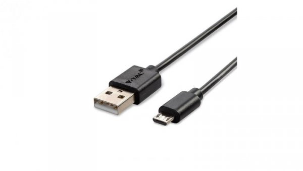 Kabel Micro USB 1m Czarny 8481