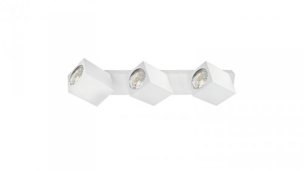 Lampa OSCAR-W/W biała z białym przegubem 3xgu10 potrójna