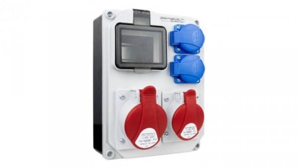 Rozdzielnica budowlana HL 32A 16A 2x230V Schuko Doktorvolt 5347