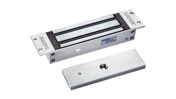 Zwora elektromagnetyczna wpuszczana 540kg z sygnalizacją