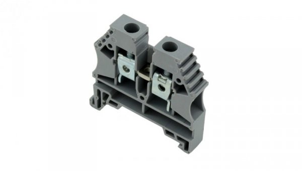 Złączka szynowa 2-przewodowa 10mm2 szara ER10GREY