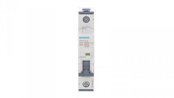 Wyłącznik nadprądowy 1P B 40A 10kA 230V SENTRON 5SY4140-6