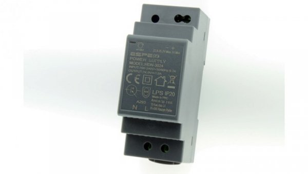 Zasilacz na szynę DIN 24V 1A 24W ESPE HDN-3024