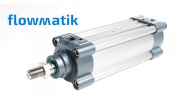 Siłownik Pneumatyczny z jednostronnym tłoczyskiem ISO15552. Średnica tłoka 125mm skok 50mm D125x50, FMS125.0050.00