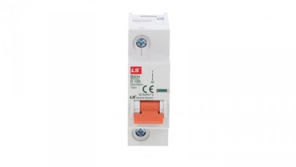 Wyłącznik nadprądowy 1,5 modułu 1P D 100A 10KA BKH 1P D100A 06110335R0