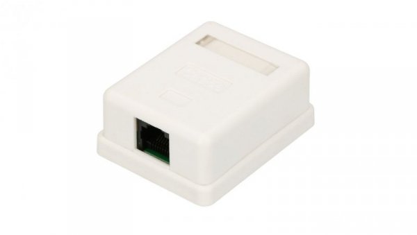 Gniazdo natynkowe 1x RJ45 KAT5E UTP Extralink