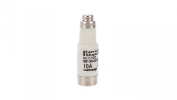 Wkładka bezpiecznikowa D01 gG 400VAC /250VDC 10A W211090