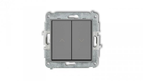 ICON Mechanizm łącznika zwiernego żaluzjowego szary mat 27IWP-8