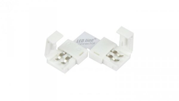 LED line łącznik do taśm LED CLICK CONNECTOR kątowy 8 mm 2 PIN Typ L