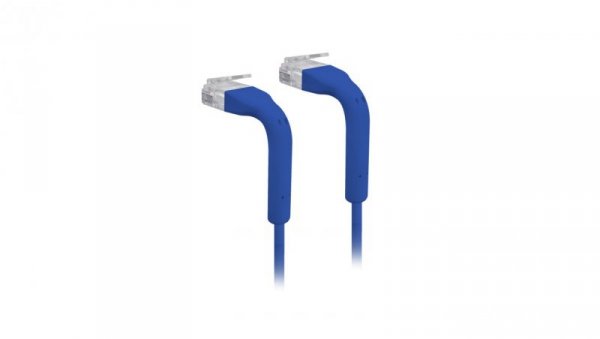Patchcord LAN UniFi Patch Cable, 1m, Cat6, Niebieski Ubiquiti U-Cable-Patch-1m-RJ45-BL