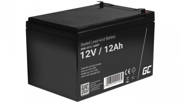 AKUMULATOR AGM Green Cell VRLA 12V 12Ah