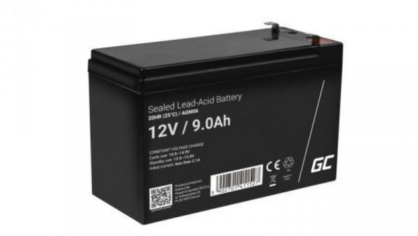 AKUMULATOR AGM Green Cell VRLA 12V 9Ah