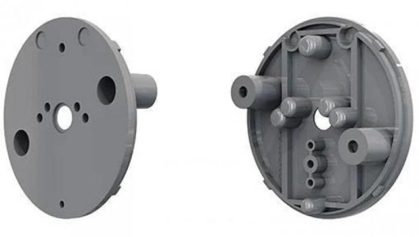 SATEL BE WAVE Wkładka do mocowania czujek Outdoor Curtain Detector - szary BRACKET E A GY ABAX2
