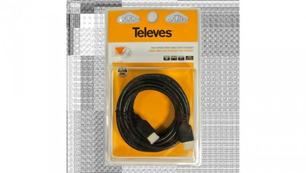 Kabel HDMI 2.0 Televes ref. 494501 1,5m 4K