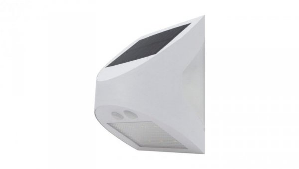 Biała Lampa Solarna Elewacyjna 3W 4000K SOE-9
