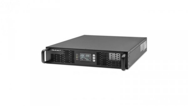 Qoltec Zasilacz awaryjny UPS do RACK 1kVA 1000W Power Factor 1.0 LCD EPO USB On-line