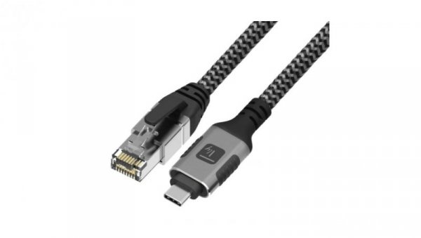 Kabel sieciowy USB-C na gigabit ethernet RJ45 ICOC U3C-RJ45-030 /3m/