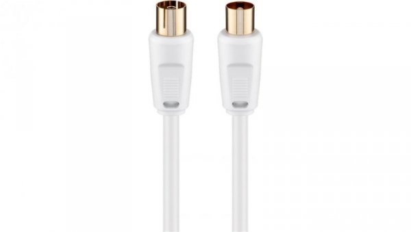 Kabel antenowy (80 dB), podwójne ekranowanie - Długość kabla 2.5 m