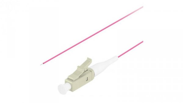 Pigtail światłowodowy FO MM LC/UPC 50/125 OM4 Easy Strip purple 2m LANBERG