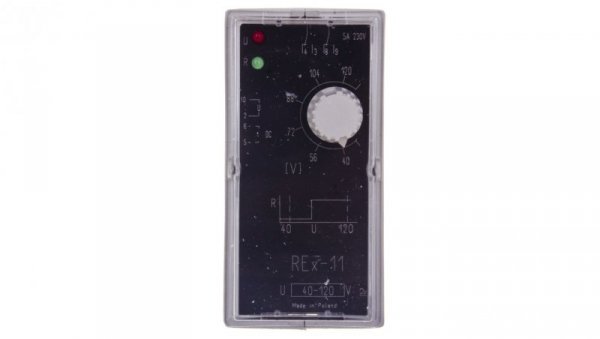 Przekaźnik kontroli napięcia 2P 5A 40-120V AC/DC REX-11/s 40-120V 2606395