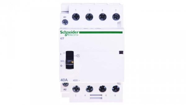 Stycznik modułowy 40A 4Z 0R 24V AC iCT A9C21144