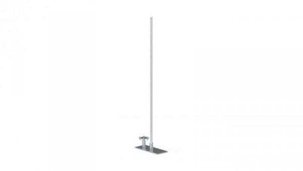 Maszt odgromowy z podstawą metalową 200x250mm aluminiowy 43.3/M AL /3m/ /94383009/